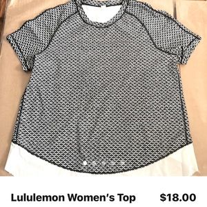 Lululemon Top Size 2